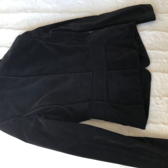 Runway Velvet 2 Piece Black Pant Suit - Picture 7 of 16